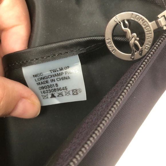 Longchamp Le Pliage med tote in deep blue - Picture 7 of 8